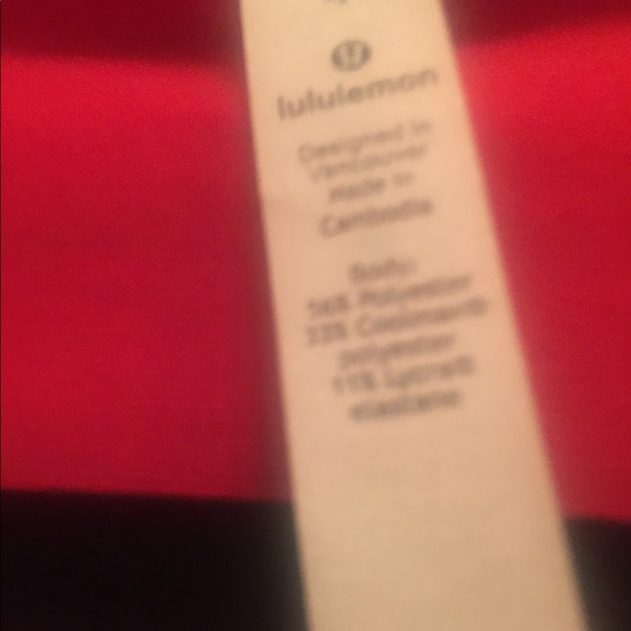 NWT Lululemon mind  over miles SS - Picture 2 of 5